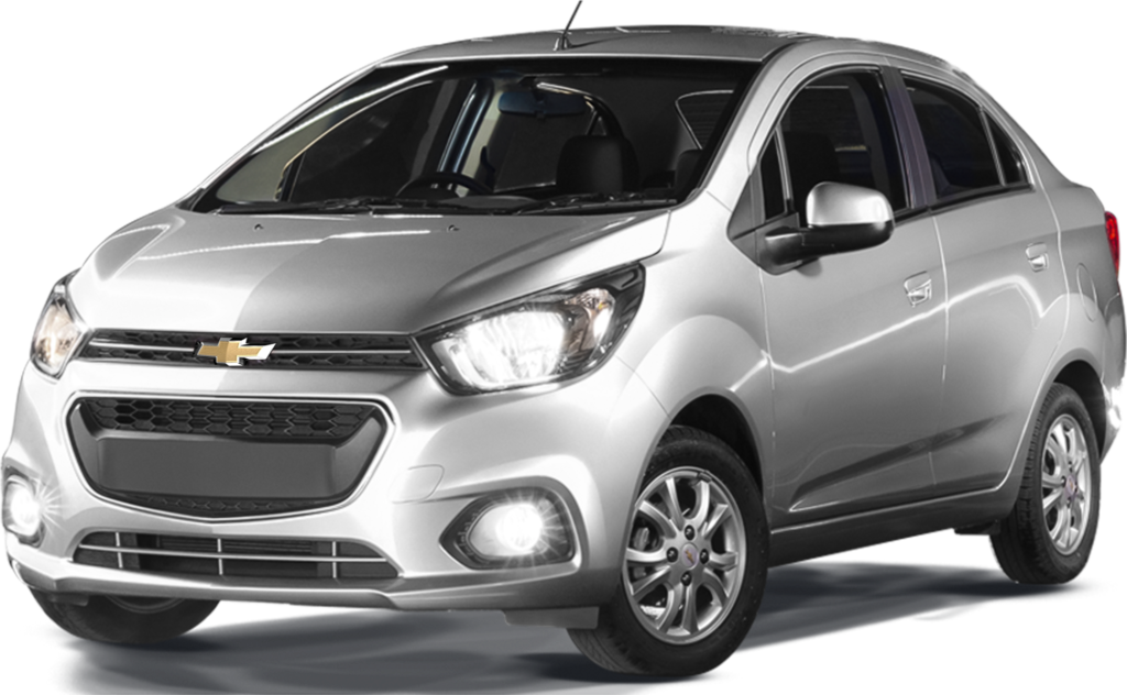 Unidad chevrolet beat de 5 pax